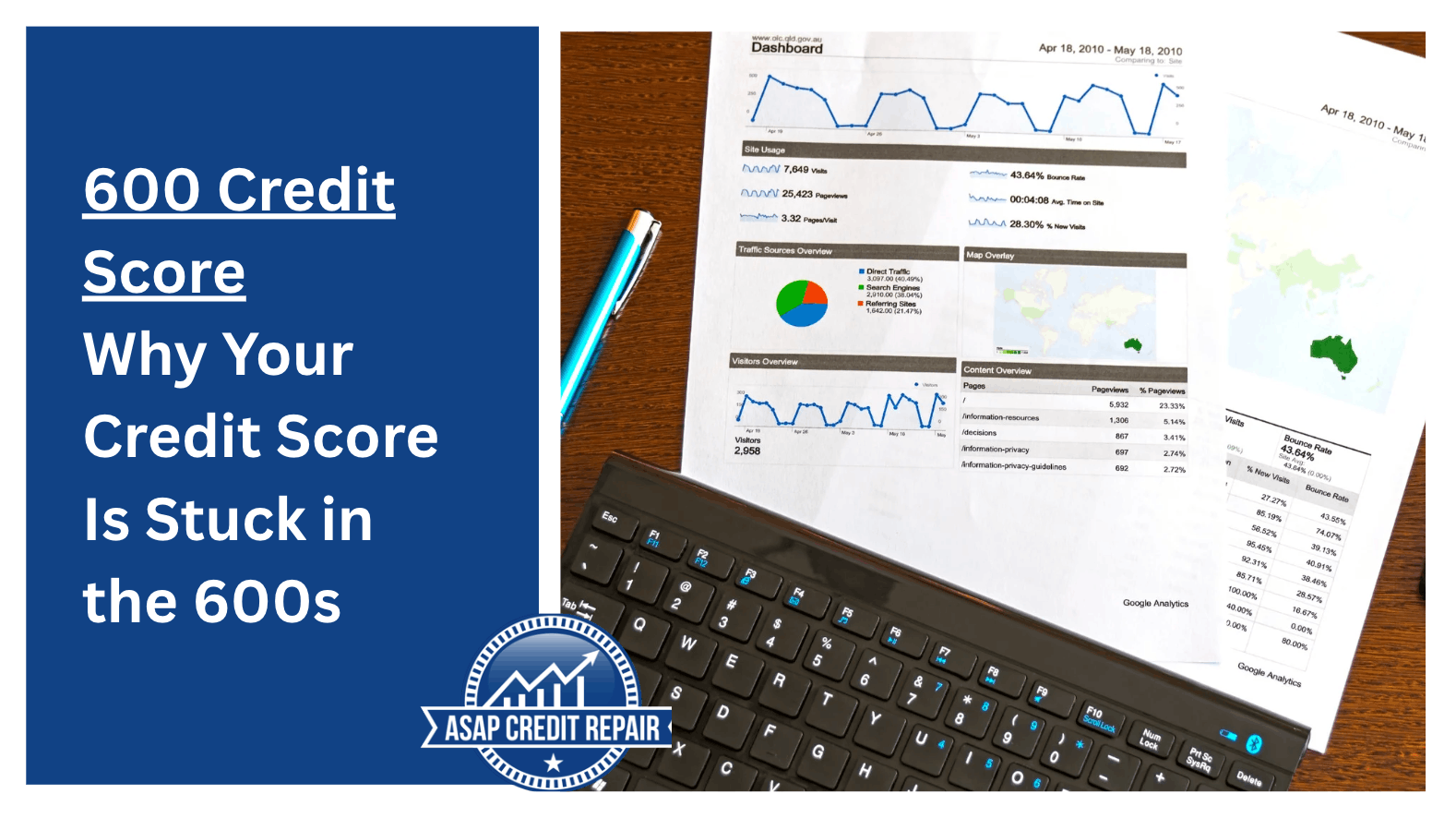 600 Credit Score: Why Your Credit Score Is Stuck in the 600s