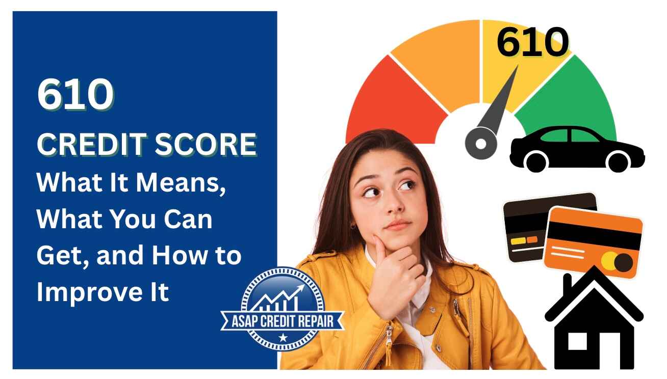 610 Credit Score: What It Means, What You Can Get, and How to Improve It