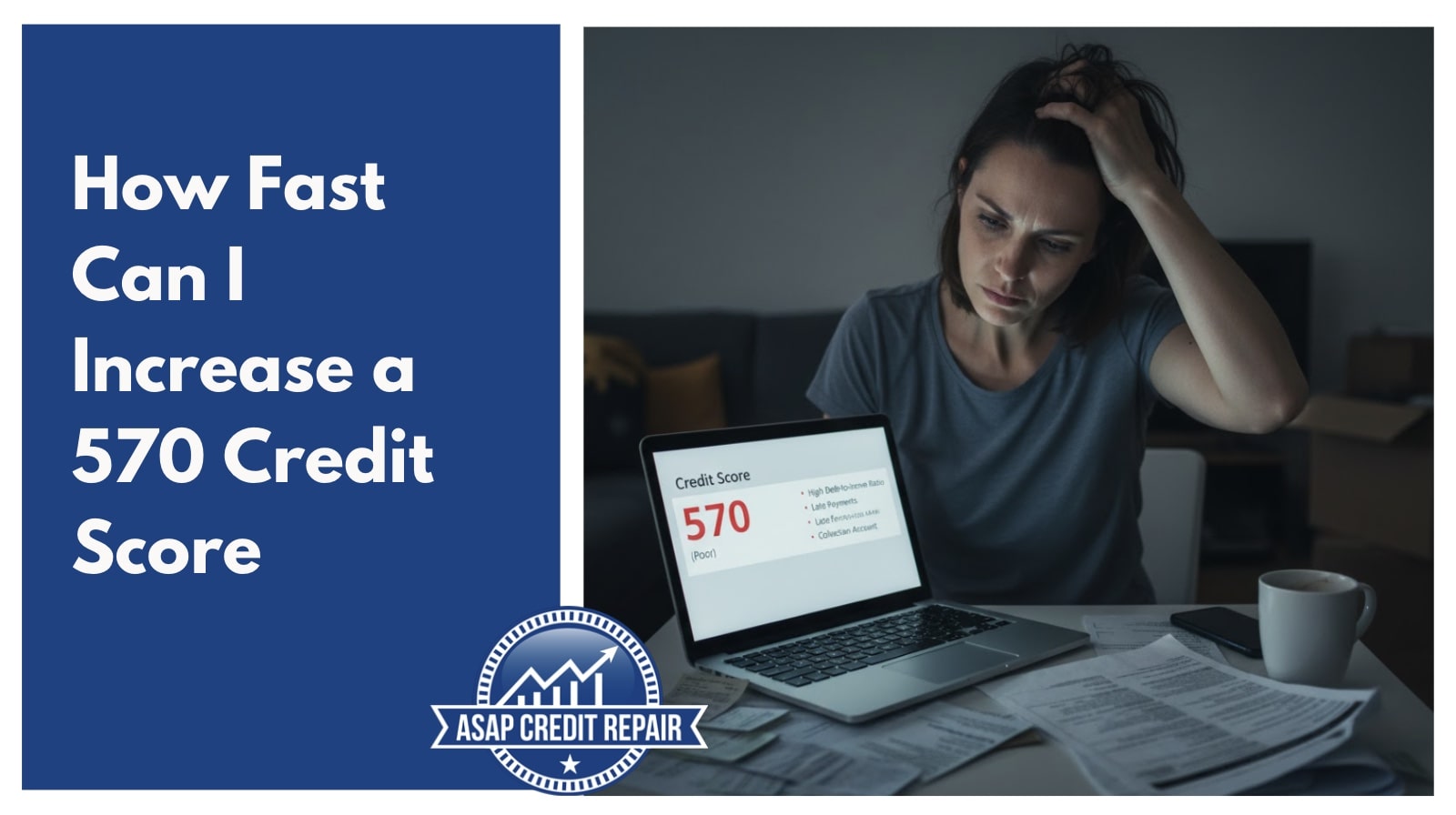 How Fast Can I Increase a 570 Credit Score