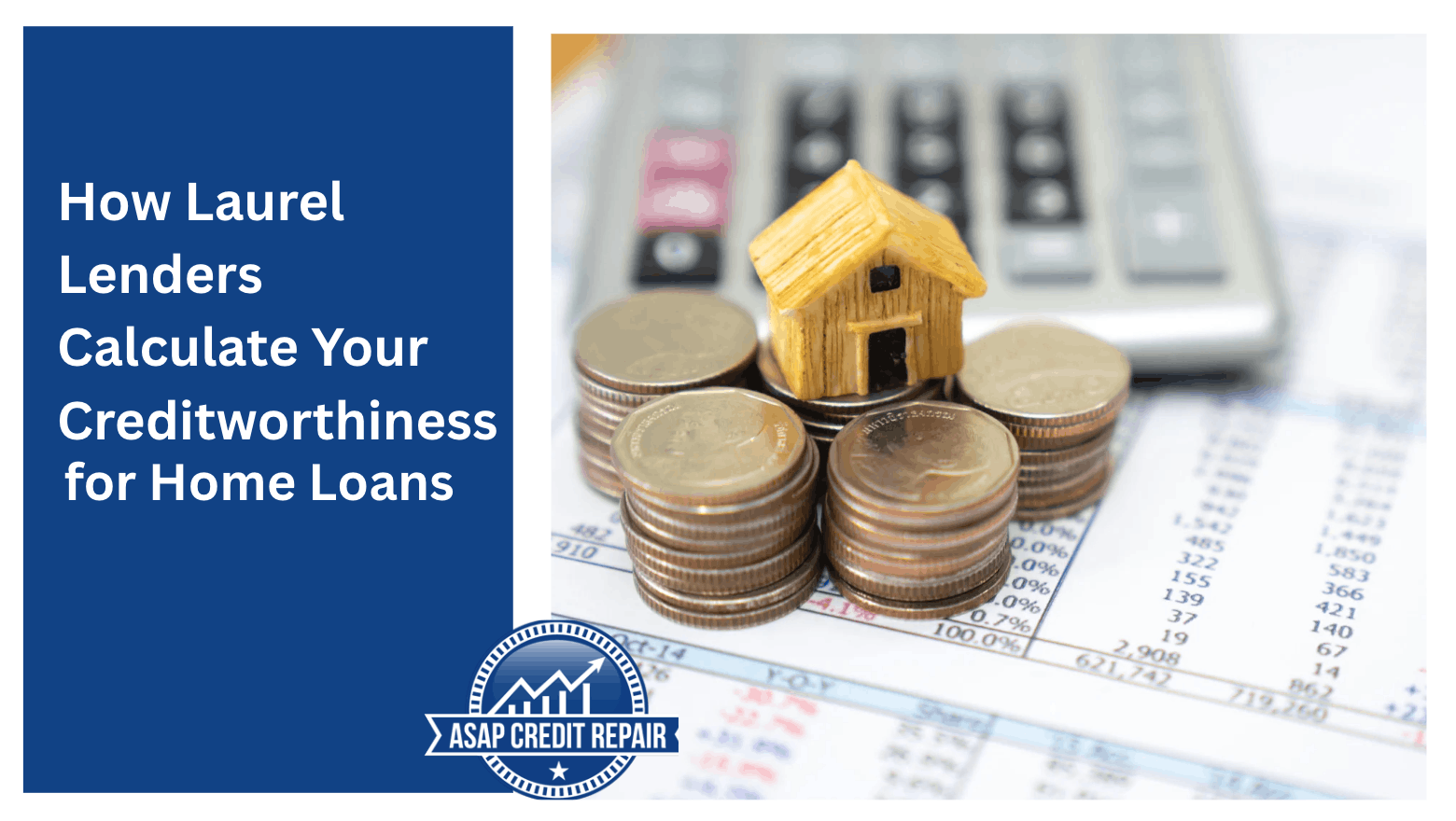 How Laurel Lenders Calculate Your Creditworthiness for Home Loans