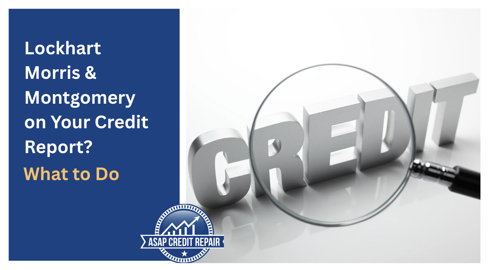 Lockhart Morris & Montgomery on Your Credit Report: Who They Are and What to Do