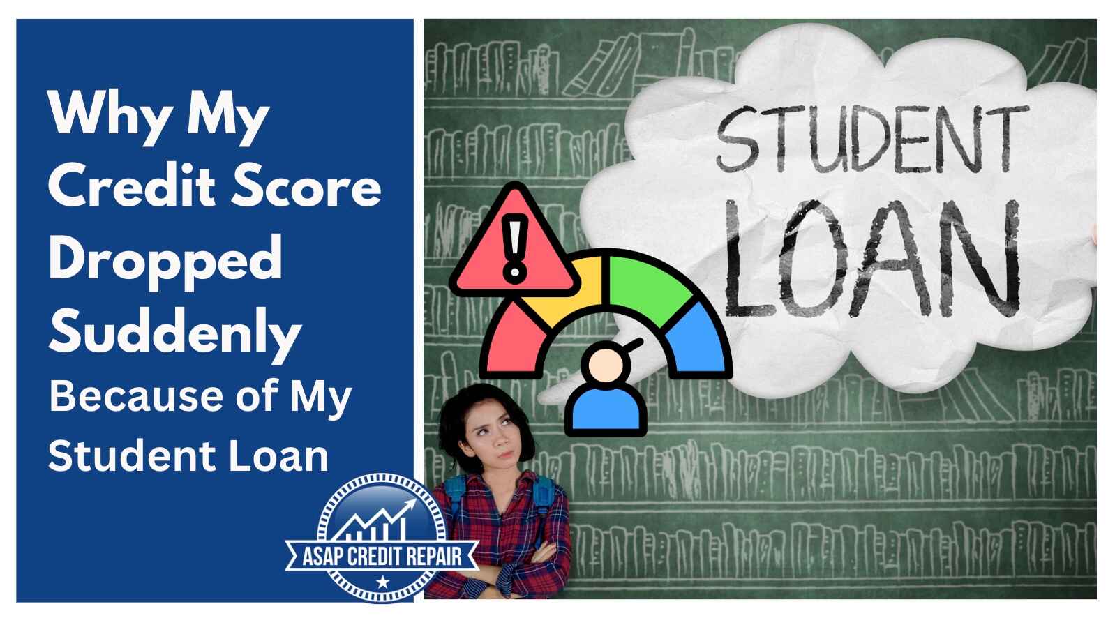 Student Loans: Quick Analysis of Credit Score Drop