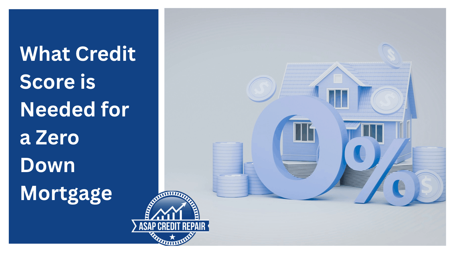 What Credit Score is Needed for a Zero Down Mortgage